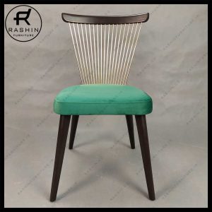 صندلی چوب و فلزی