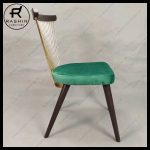 صندلی ترکیب چوب و فلز
