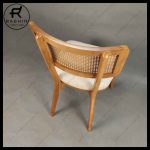 صندلی حصیری چوبی